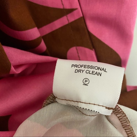 Tory Burch Brown & Pink Floral Dress - Picture 8 of 8